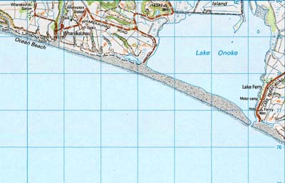 Lake Ferry map