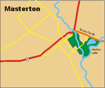 Henley Lake map