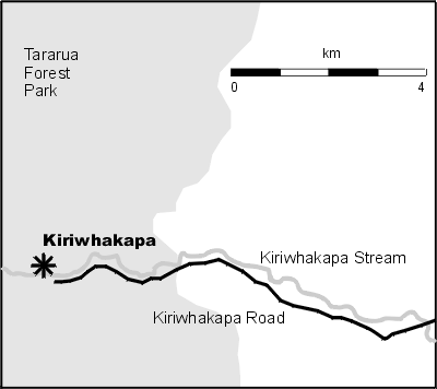 Kiriwhakapapa map