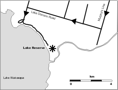 Lake Reserve map